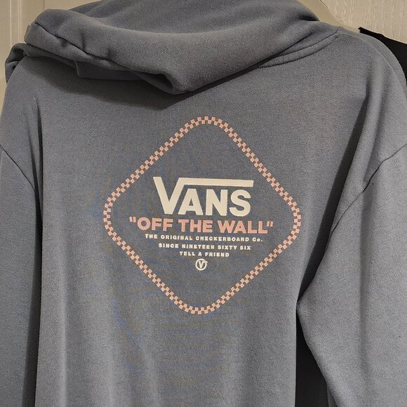 Vans "Off The Wall" Hoodie | Blue | Size XL - Picture 3 of 3
